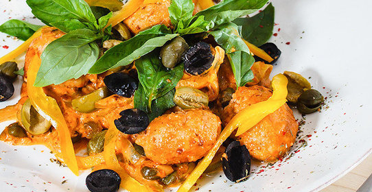 Рыбные фрикадельки по-сицилийски