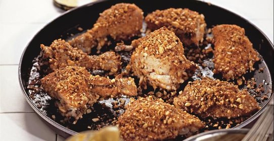 Курица с апельсиново-горчичным соусом