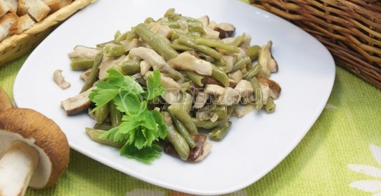 Омлет с грибами по-испански