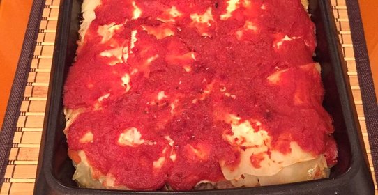 Ленивые голубцы с кроликом