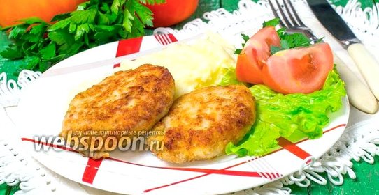 Котлеты рыбные из минтая