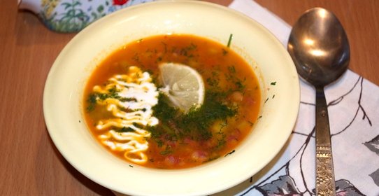 Солянка с картошкой