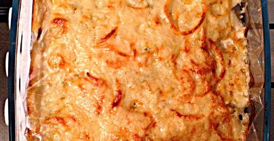 Картофель с мясом по‑французски