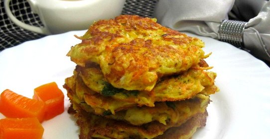 Драники с тыквой