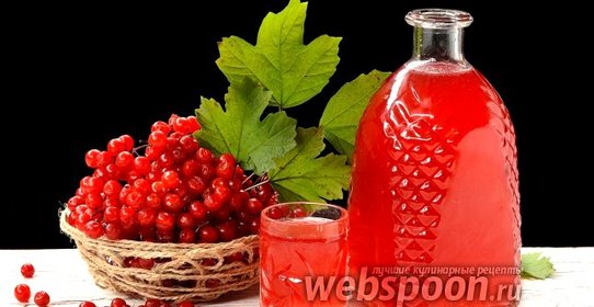 Настойка из калины сладкая