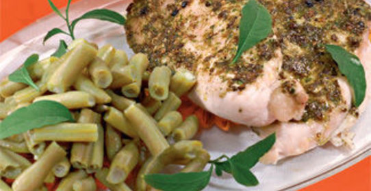 Куриное филе карри на пару