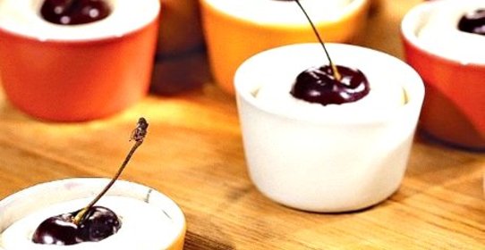 Желе со сметаной