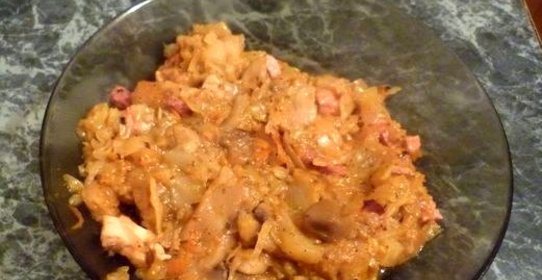 Бигус в духовке