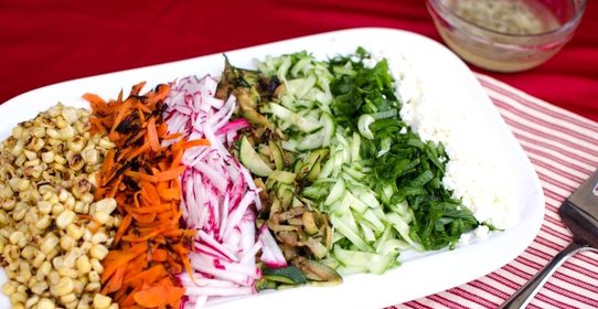 Дачный салат