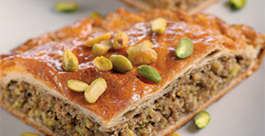 Фисташковый пирог