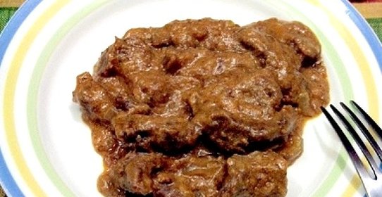 Бефстроганов в пароварке