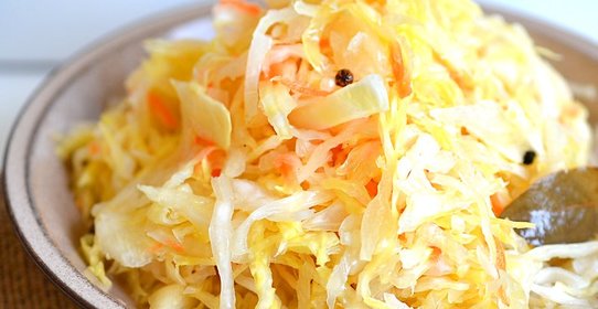 Быстрая засолка капусты в домашних условиях