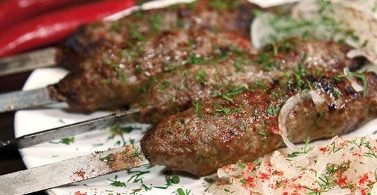 Люля-кебаб на мангале