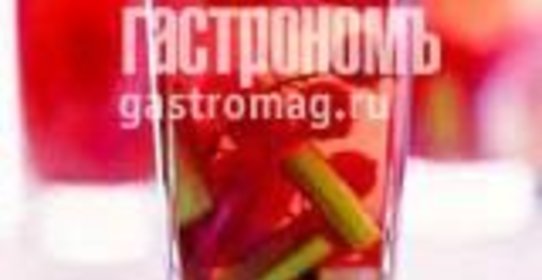 Компот из ревеня