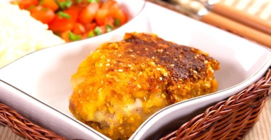 Курица в сыре