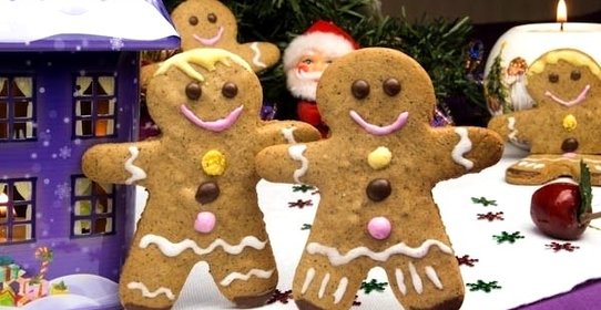 Рождественский имбирный человечек