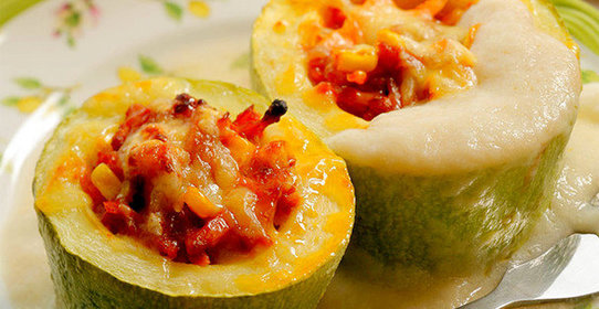 Фаршированные кабачки