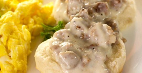 Яйца с креветками