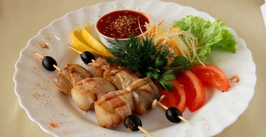 Шашлык из судака