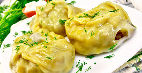 Манты классические в мультиварке