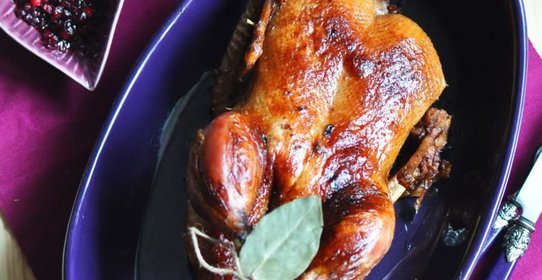 Курица в азиатской глазури и темном пиве