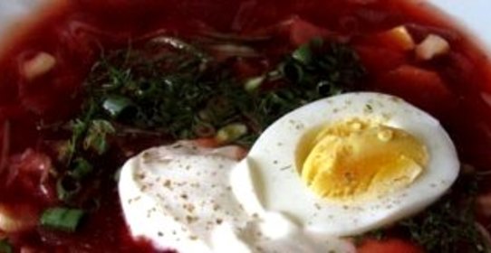 Свекольник холодный