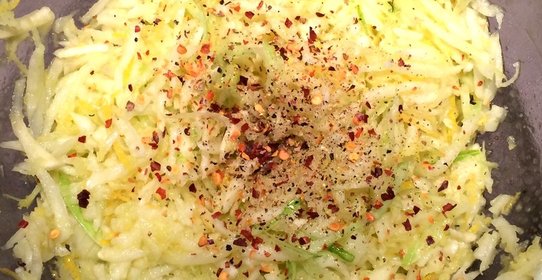 Быстрый слоу из фенхеля с лимонной цедрой