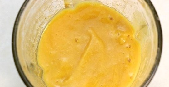 Пюре из персиков