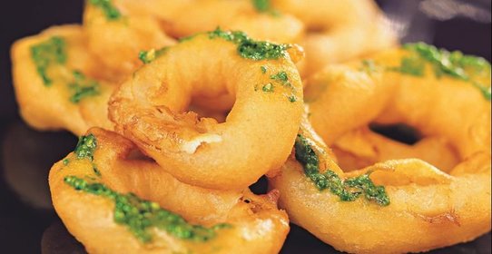 Кальмары в кляре