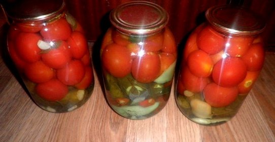 Консервированные овощи Лето в банке