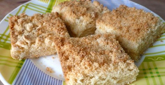 Постный лимонный пирог