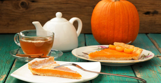 Пирог с тыквенной начинкой