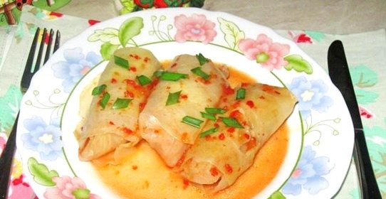 Голубцы с мясом