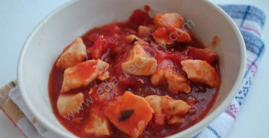 Каччиаторе курица запеченная с помидорами по итальянски