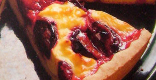 Вергильский пирог со сливами