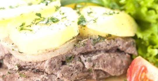 Картошка с мясом