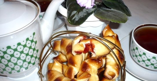 Круассаны с джемом