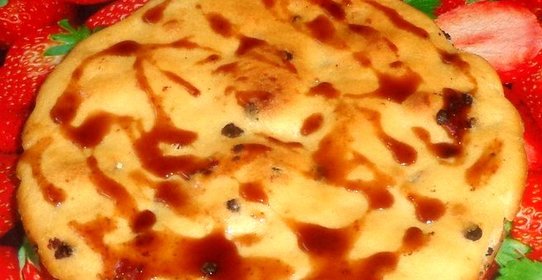 Маковый пирог с вареньем