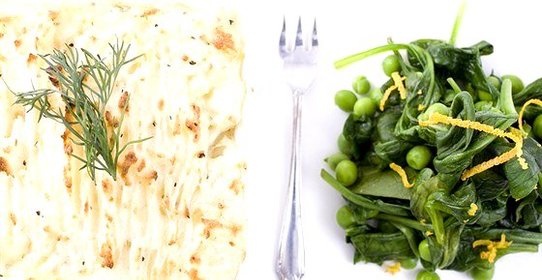 Пирог из картофеля и трески