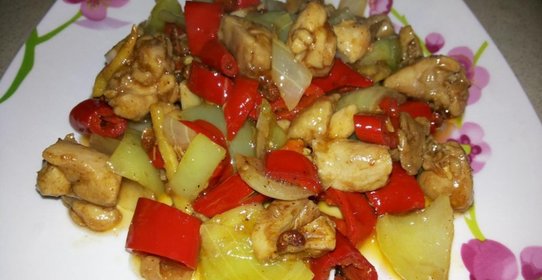 Острая курица по-мексикански