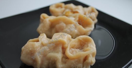 постные манты с картошкой