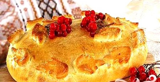 Пирог с калиной