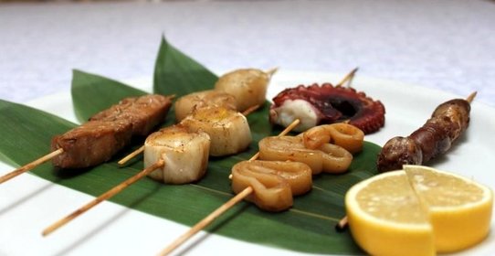 Классические японские шашлычки (Якитори)