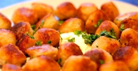 Жареные пельмени в мультиварке