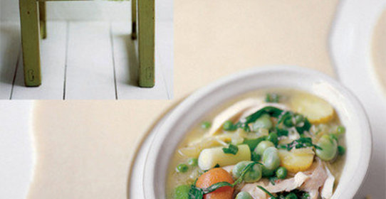 Весенний пирог с цыпленком