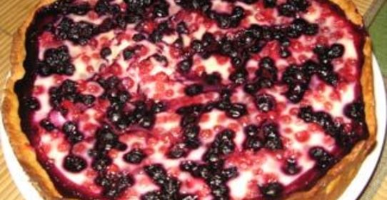 Пирог с ягодами