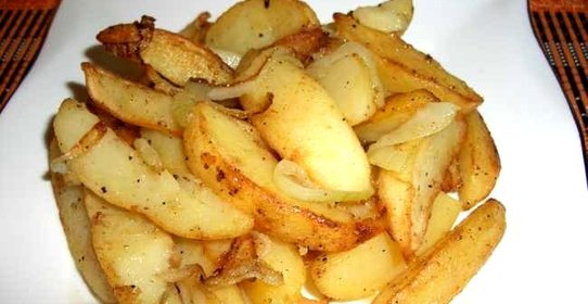 Картофель в воке