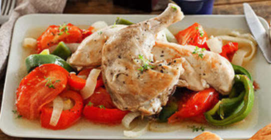 Цыпленок по-охотничьи в мультиварке