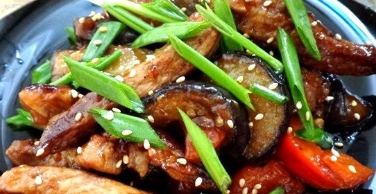 Свинина по-китайски с овощами