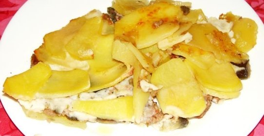 Мусака с картофелем по-румынски